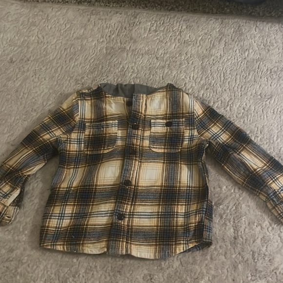 Plaid Baby Yellow T-shirt - Picture 1 of 3